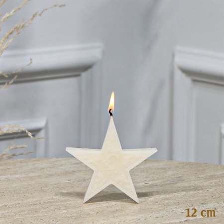 شمعة 12سم شكل نجمة 1عين مرسم رمضان EL161/34 =ت.ش1