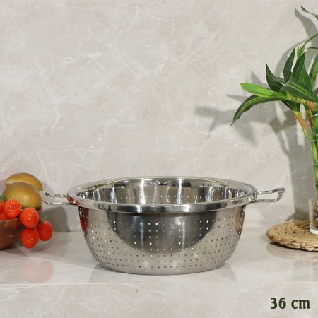 مصفاة مدور 36سم ستانلس ستيل بيدين K1/105 =رم7