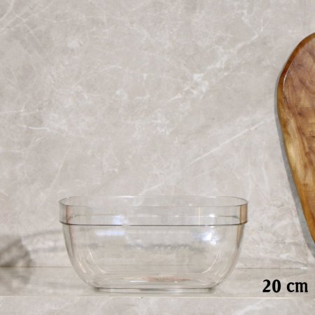 جاط اكرلك شفاف 20سم مربع EL170/4 =رم5