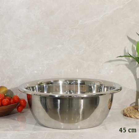 جاط لكن مدور 45سم ستانلس ستيل K1/32 =رم7