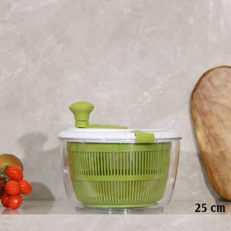 نشافة خضار 25سم اكرلك مدور يد لف EL104/19 =رم5