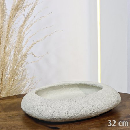 جاط مدور 32سم جبص غامق اطار لف EL158/22 =ت.ش2