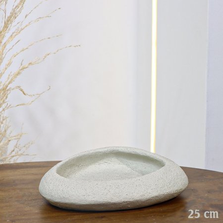 جاط مدور 25سم جبص غامق اطار لف EL158/23 =ت.ش2