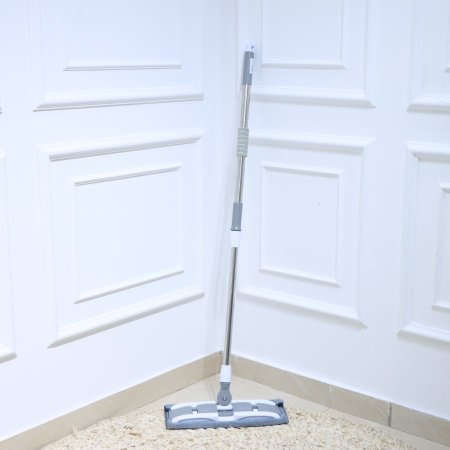 ممسحة بلاط يد ستانلس طويل مع 2 بشكير EL82/18 =ت.ش3