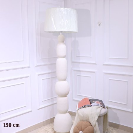 سهارة جبص 150سم 6 طابات ابيض غامق EL9/15 =س26