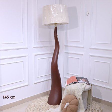 سهارة خشب 145سم شكل ملتوي خشبي فاتح EL9/18 =س26