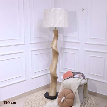 سهارة جبص 130سم شكل معرج بيج غامق EL9/22 =س26