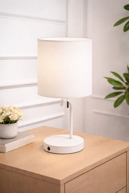 سهارة 40سم قاعدة حديد مدور ابيض شيد ابيض مدور SM170/12 =ط4س