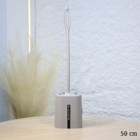 فرشاة حمام 50سم بلاستك سكني مربع محزز يد طويل A213/2 =ع5