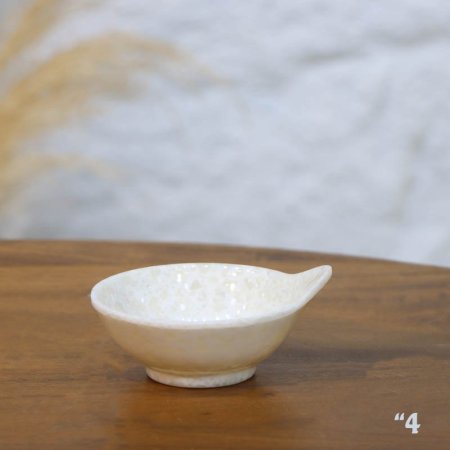 صحن صوص 4" بيد ميلامين رخام بيج A70/14 =ع1