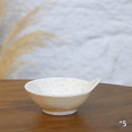 صحن صوص 5" بيد ميلامين رخام بيج A70/15 =ع1