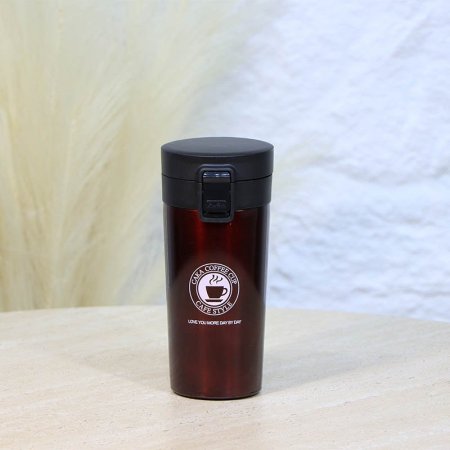 كاسة سخن ستانلس ملون غطا ضغط A13/1 =ع3