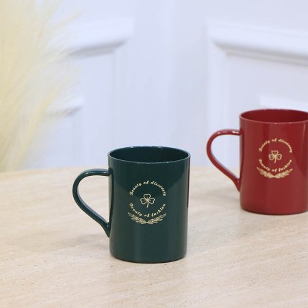 كاسة ماغ بلاستك ملس مكتب ملون A155/3 =ع1