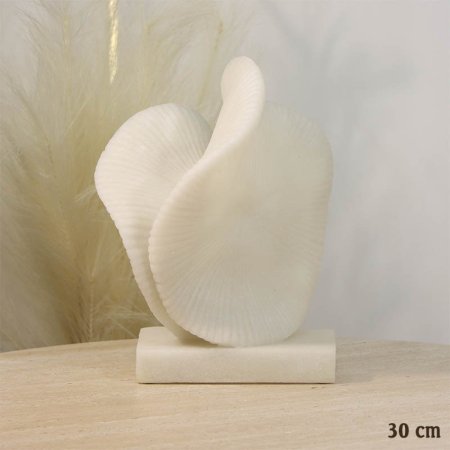 تحفة بولاريزن 30سم سكري صدفة محار بقاعدة A26/3 =ع5