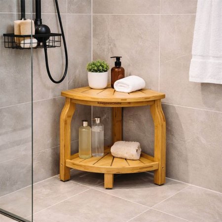 سكملة مثلث 2 طبقة خشب بامبو A153/13 =ع2