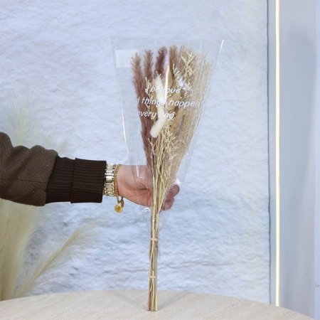 ضمة ريش ملون تغليف سلوفان A30/3 =ع3