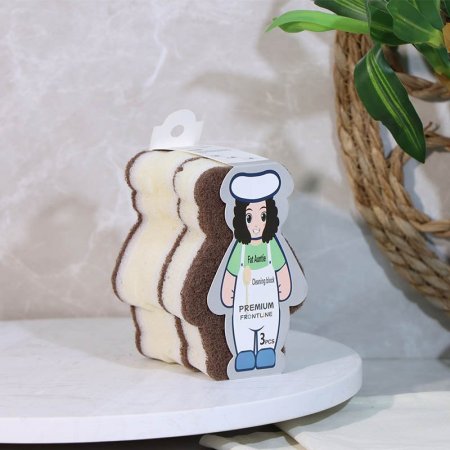 طقم/3 ليفة شكل طباخة ت.ك20 ع.كرتون A106/6 =ع3