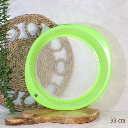 لكن مصفاة بلاستك 33سم مدور ملون A213/29 =ع4