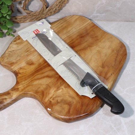 سكينه خبز 8" يد بلاستك عضم اسود A211/5 =ع5