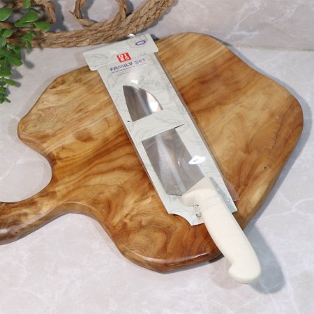 سكينه لحمه 7" نصله رفيع يد بلاستك عضم ابيض A211/6 =ع5