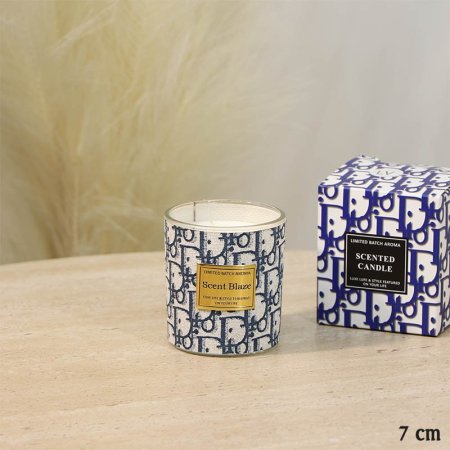 شمعة معطرة 7سم زجاج DIOR اسطواني A67/12 =ع5