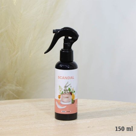 معطر جو سائل  150مل مع عيدان SCANDAL اسطواني A67/25 =ع5