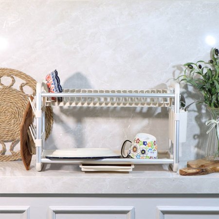 مشك صحون المنيوم 2طبقة كبيرمع حمالة كاسات ومعالق A63/1 =ع5