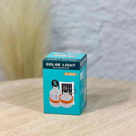 لمبة بلاستك مدور A11/5 شحن طاقة شمسية 20واط =WW