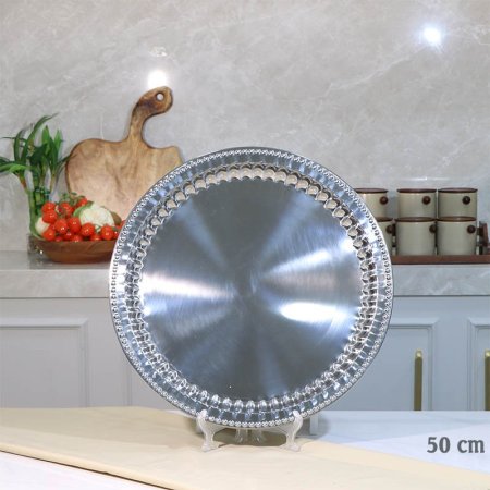 سدر ستانلس ستيل 50سم حيف محزز ثقيل A38/20 =ع2