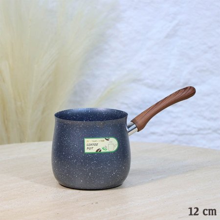 بكرج غلايه 12 سم جرانيت سكني منقط ابيض A2/4 =ع3