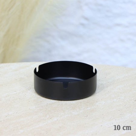 متكة 10سم ستانلس اسود مدور A38/8 =ع2