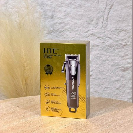 ماكنة HTC حلاقة ذقن احترافية A103/1 شاشة رقمية 2000ملي امبير =WW