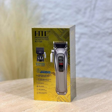 ماكنة HTC حلاقة ذقن A103/5 شاشة رقمية 2000ملي امبير سكني محزز=WW