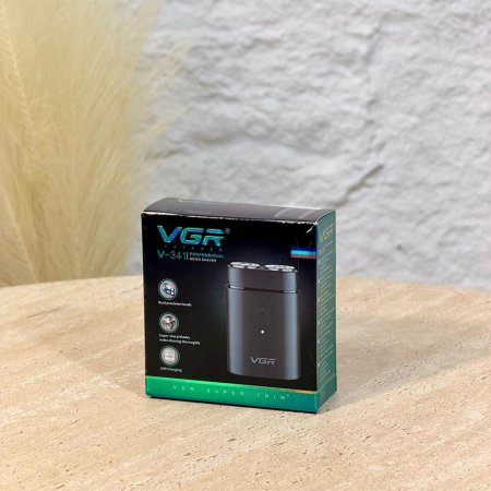 ماكنة حلاقة تنعيم 2 راس V-341 وفرشاة =WW