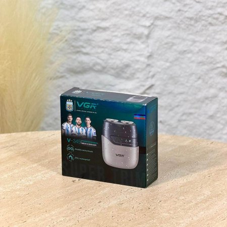 ماكنة حلاقة تنعيم 2 راس V-345-RED وفرشاة =WW