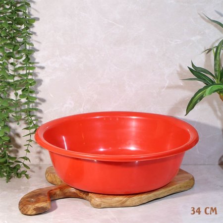 جاط لكن بلاستك 34 سم ملون مدور K154/3 =ض4 =ك2 =ع4