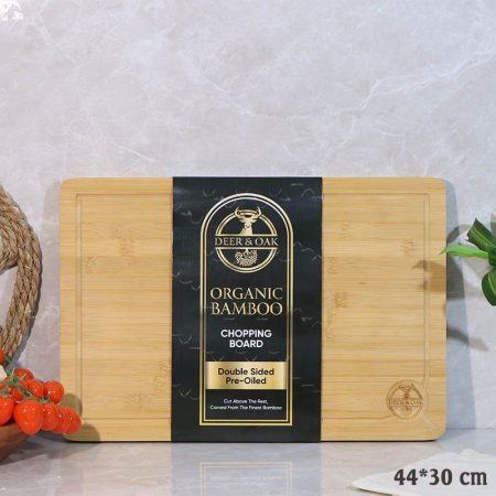 لوح فرم 44*30سم خشب بامبو مستطيل A107/22 =ع3