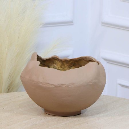 جاط مدور جور 25سم موكا مشرف BRG-24970A نحاس هندي %ه11