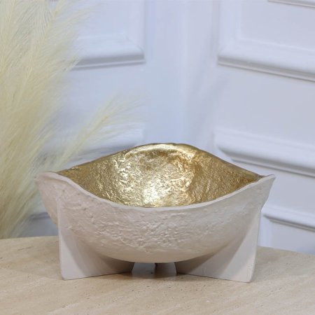 جاط فواكة جور معلوج 30سم ابيض WTG-26055A نحاس هندي %ه11