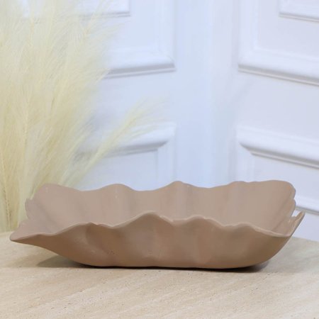 جاط فواكة مستطيل 40*25سم موكا فراشة BR-24178B نحاس هندي %ه11