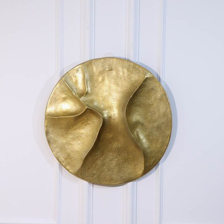 تحفة شكل كوكب 40سم تعليق ذهبي GD-25138 نحاس ذهبي %ه11