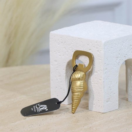 فتاحة علب شكل صدفة GD-26076 نحاس هندي %ه11