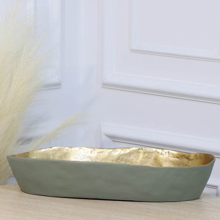 جاط فواكة بيضاوي 50*22سم بستاشيو مشرف GRG-24785C نحاس هندي %ه11