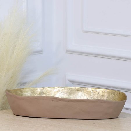 جاط فواكة بيضاوي 50*22سم موكامشرف BRG-24785C نحاس هندي %ه11