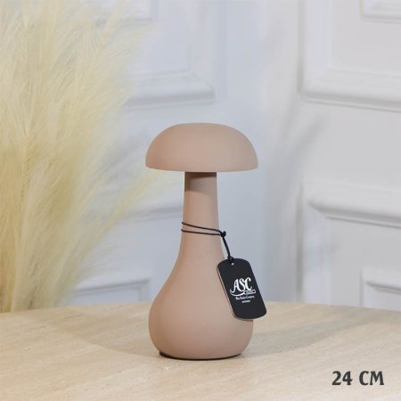 تحفة شكل فطر 24سم موكا BR-25604B نحاس هندي %ه11