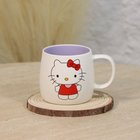 ماغ بورسلان ابيض ماط مرسم لولو كاتي A226/4 =ع4