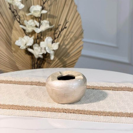 متكة شكل تفاحة 10 سم مصدف بيج B هندي 87001 %ه15