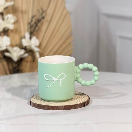 ماغ بورسلان ملون مرسم ببيونة يد ببلز A300/5 =و1