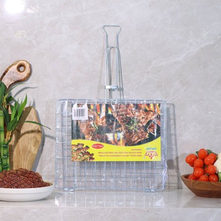 شبك شوي المنيوم مستطيل 34*28 سم A306/1 =و1