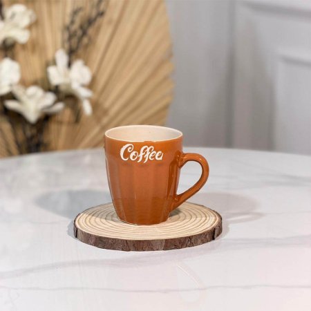 ماغ بورسلان مكتب coffee محزز ملون  A303/2 =و1